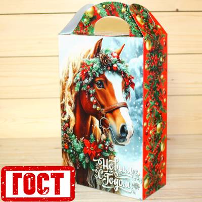 Сладкий новогодний подарок по ГОСТу в жестяной упаковке в Краснознаменске
